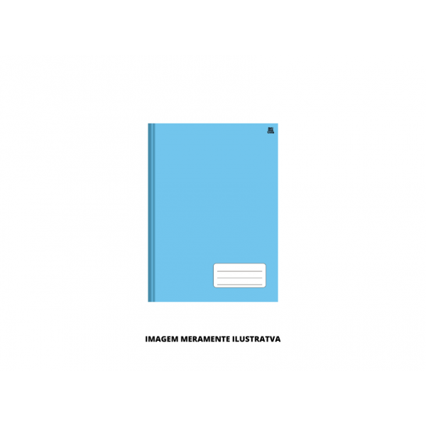 CADERNO - ANIMATIVA - BROC 1/1 CD 96F KBOM AZUL
